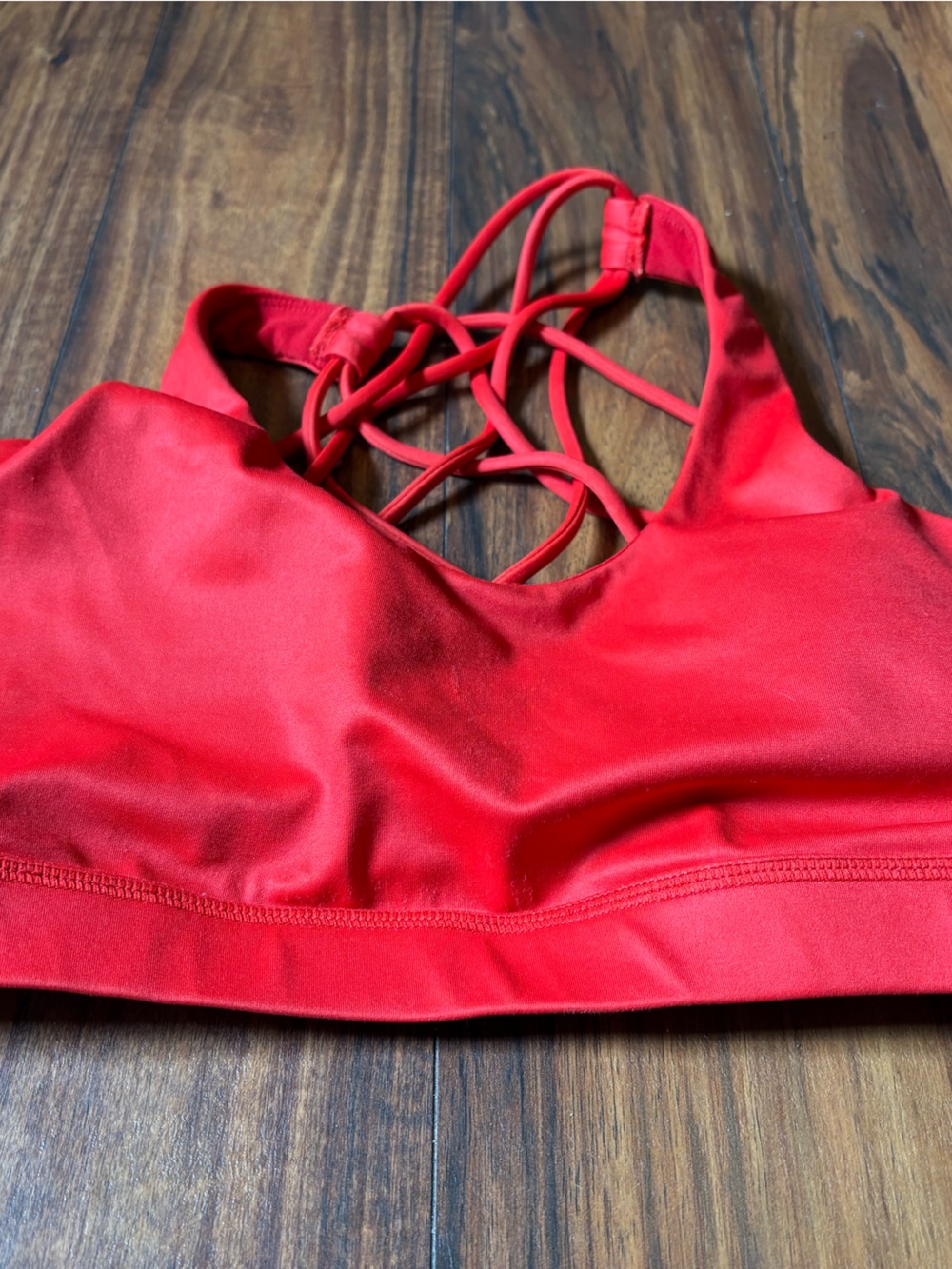 Constantly Varied Gear Red Strappy Sports Bra